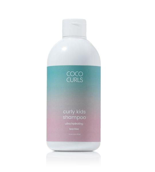 Coco Curls Curly Kids Shampoo Ultra Hydrating Tear Free 250ml