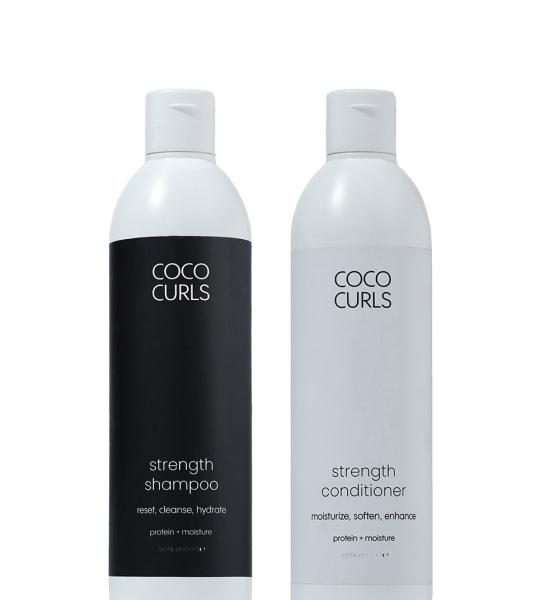 Coco Curls Strength Conditioner Moisturize, Soften And Enhance 350ml