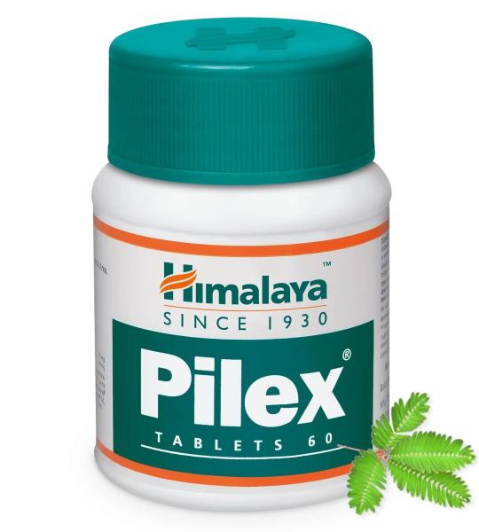 Himalaya Pilex Tablets Herbal Hemorrhoids Solution