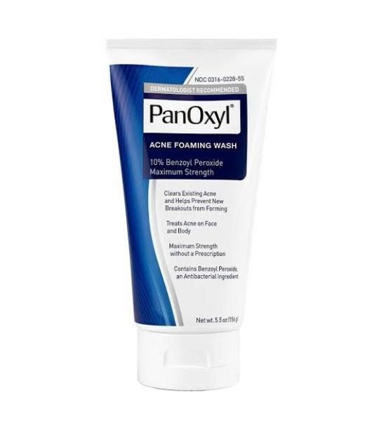 PanOxyl Acne Foaming Wash 10% Benzoyl Peroxide