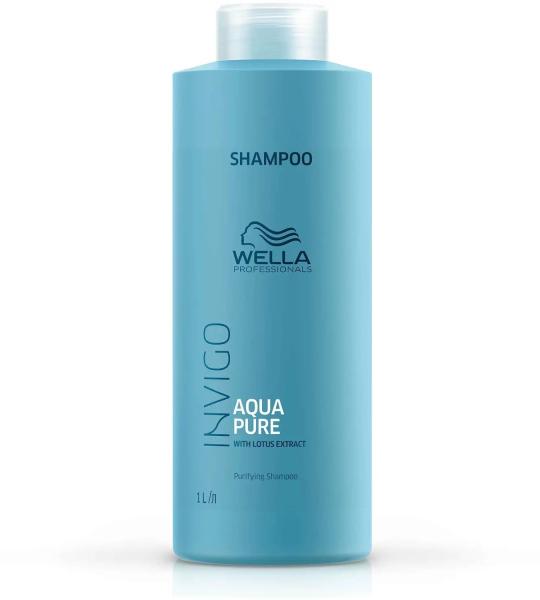 Wella Deep Cleansing Shampoo Aqua Pure 1000ml