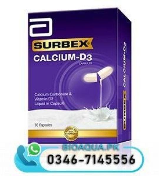 Surbex calcium D3 100% Original Buy Online In Pakistan