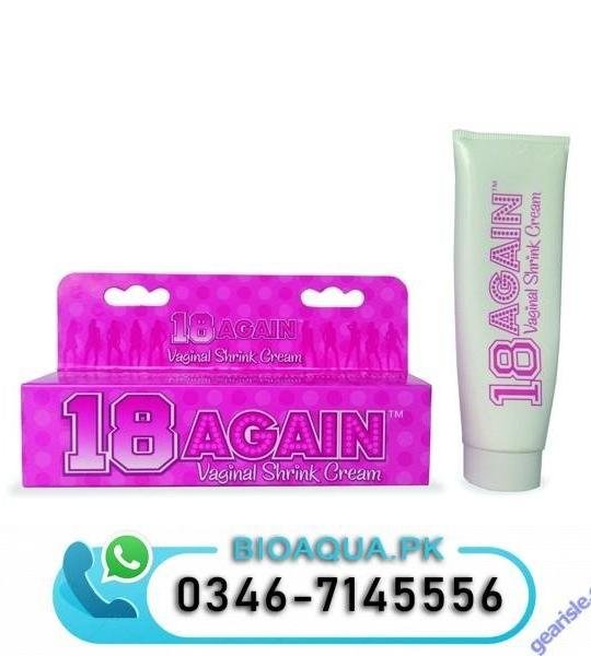 18 Again Vaginal Shrink Cream Now Available Online In Pakistan