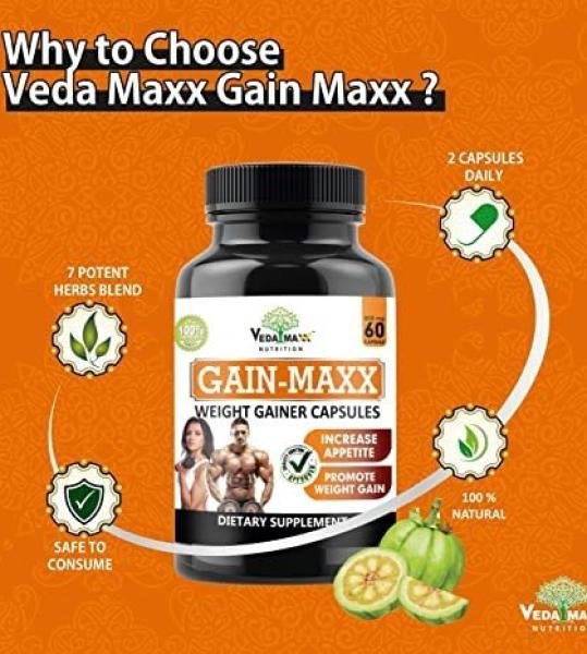 Gain-Maxx Weight Gainer 60 Capsules