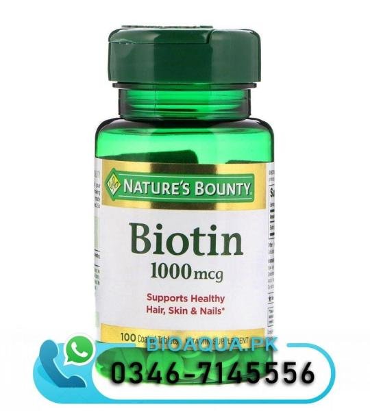 Biotin Pills By Nature's Bounty