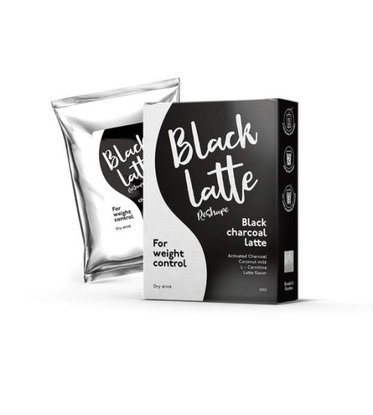 Black Latte Dry Drink For Weight Loss