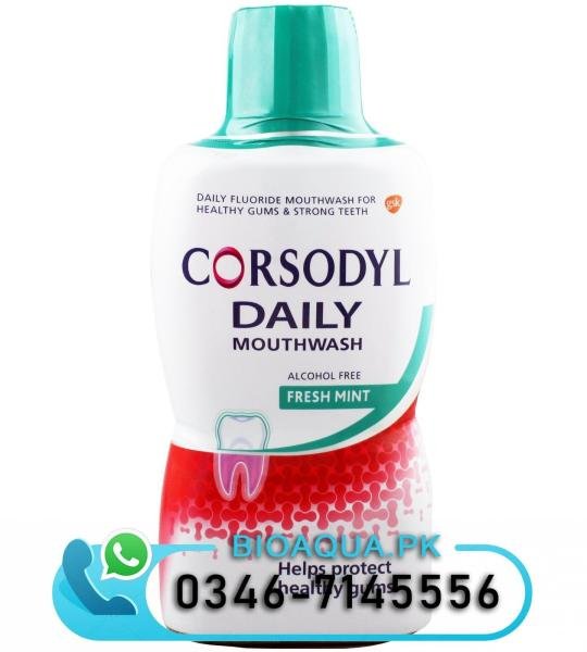 Corsodyl Daily Mouthwash 100% Original Product In Pakistan