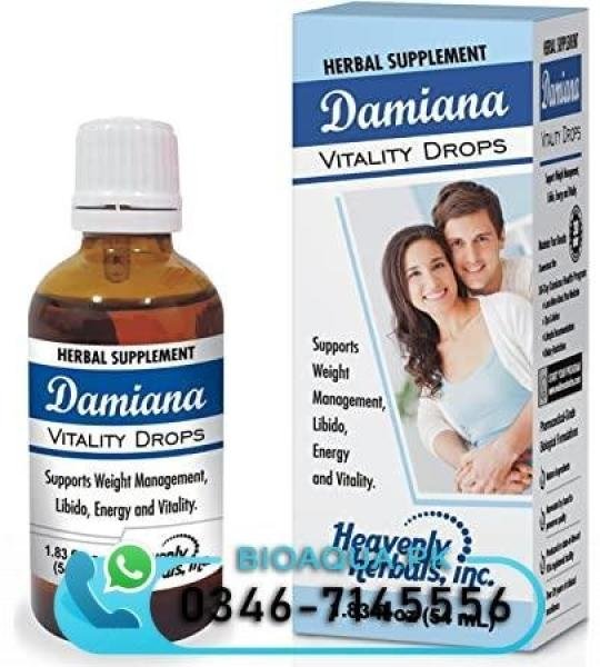 Damiana Vitality Drops Available Online In Pakistan