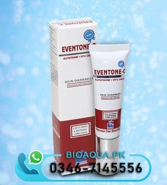Eventone C Cream For Skin Darkness Now available online in Pakistan