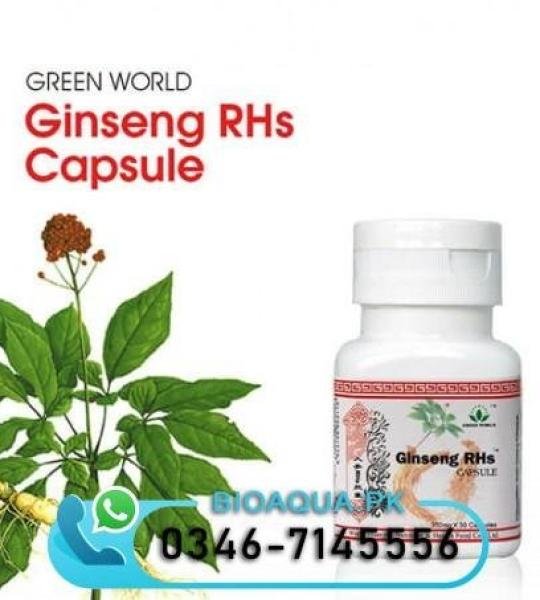 Ginseng RHS Capsule Original Price In Pakistan PKR2800/- Only