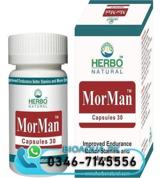 Herbo Natural MorMan Capsules Buy Online In Lahore Pakistan