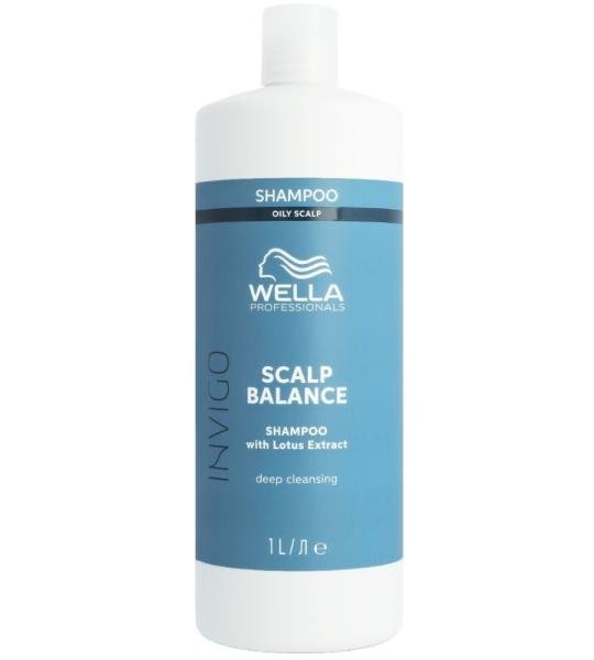 Wella Deep Cleansing Shampoo Aqua Pure 1000ml