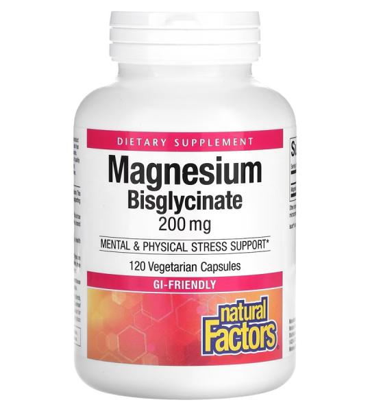 Magnesium Bisglycinate, 200 mg By Natural Factors