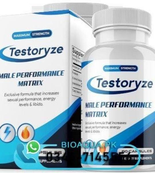 Testoryze Male Performance Capsules Available Online In Pakistan