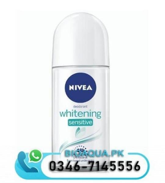 Nivea Whitening Sensitive Roll on 100% Original In Pakistan