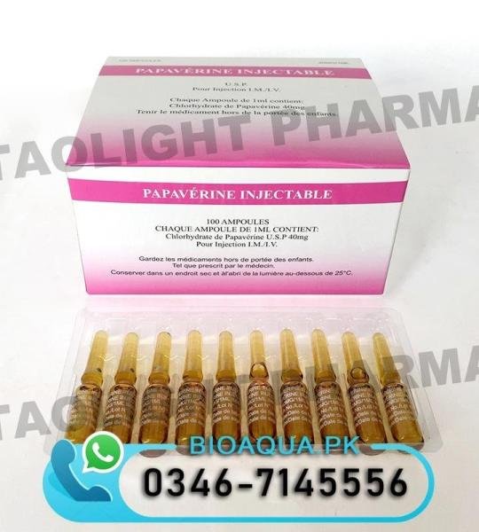 Papaverine Injection For Men Original Price In Pakistan