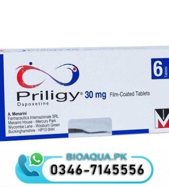 Priligy Dapoxetine 30mg Tablets Available In Pakistan