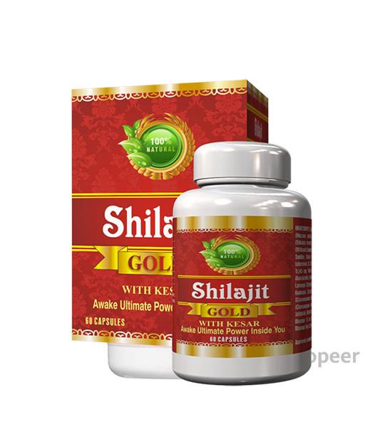 Shilajit Gold 100 % Ayurvedic Capsules