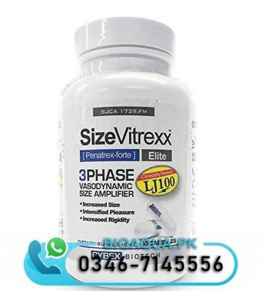 Size Vitrexx 3 Phase 60 Capsules Buy Online In Lahore Pakistan