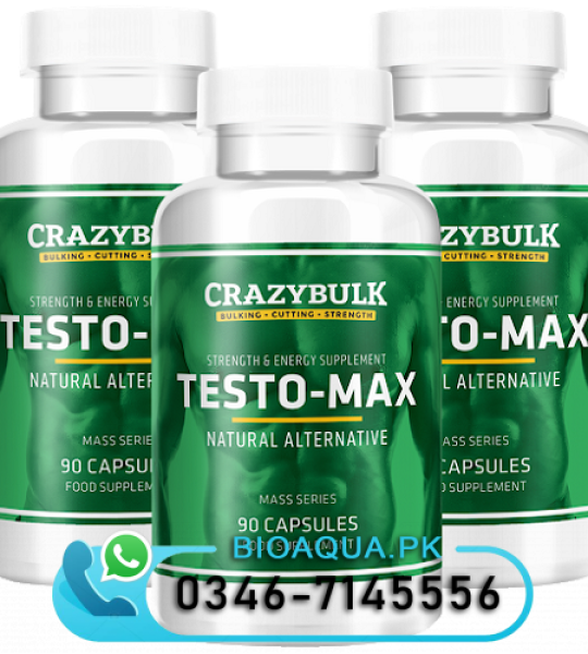 Crazybulk Testo-Max Natural Alternative Available In Pakistan