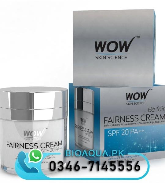 Wow Fairness Cream with SPF 20 PA++ Original Price In Pakistan