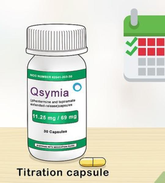 Qsymia (phentermine / Topiramate ) 11.25mg/69 mg Capsules