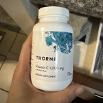 Thorne Vitamin C 1,000 Mg Ascorbic Acid - 60 Capsules
