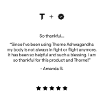 Thorne Ashwagandha Calming Stress - 30 Capsules