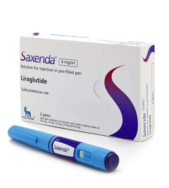 Saxenda® Liraglutide Injection - 5x3mL Pre-Filled Pens