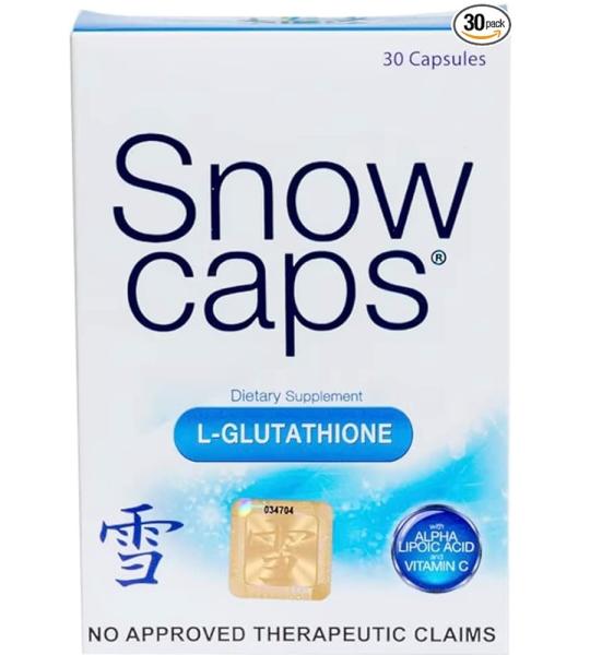 Snow Caps L-Glutathione 500 Mg - Skin Whitening & Antioxidant Support