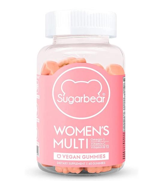 Sugarbear Women’s Multi - Vegan Omega 3, B12, C & D2 Gummies