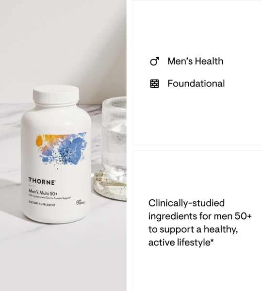 Thorne Men's Multi 50+