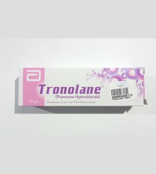 Tronolane Pramoxine Hydrochloride Cream 20g Buy Online In Pakistan