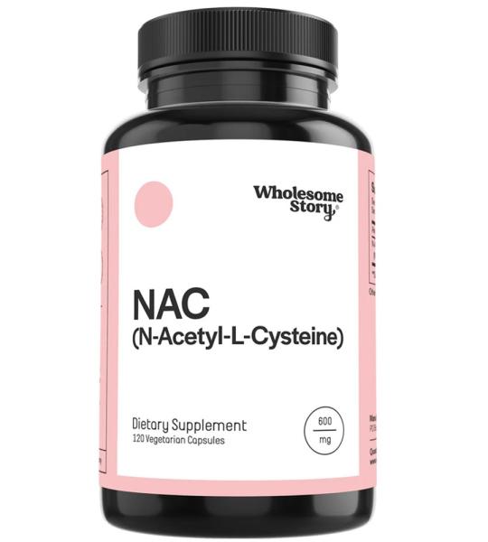 Wholesome Story NAC (n-Acetyl-L-Cysteine) 600mg