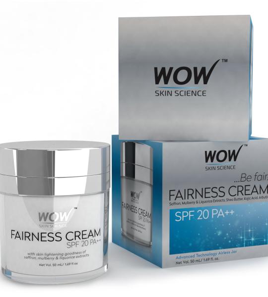 Wow Fairness Cream with SPF 20 PA++ Original Price In Pakistan